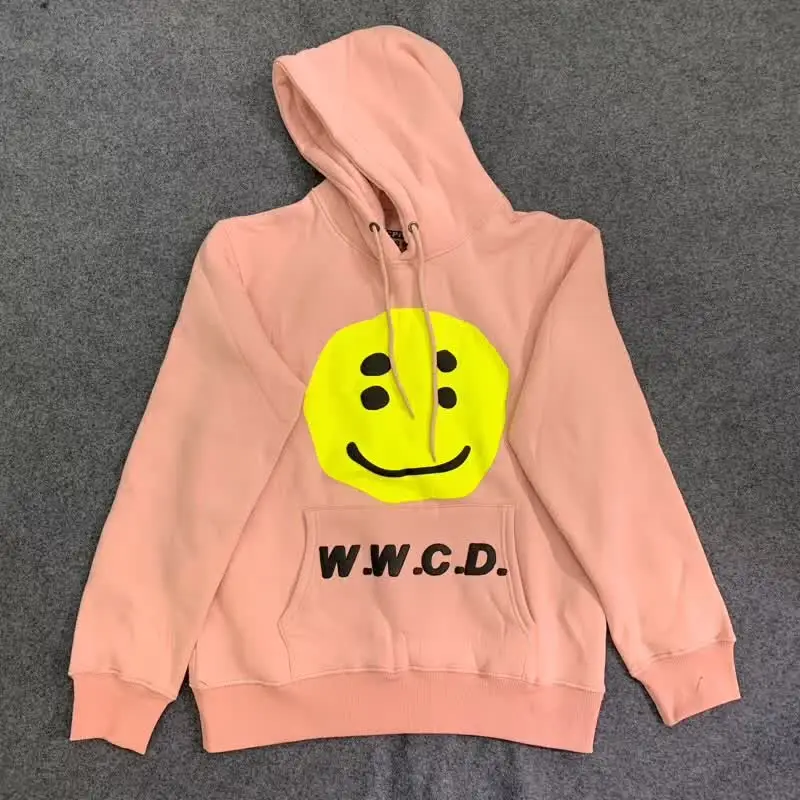 Новые толстовки CPFM.XYZ W.W.C.D. Толстовка Мужская/женская с 3D принтом утепленная