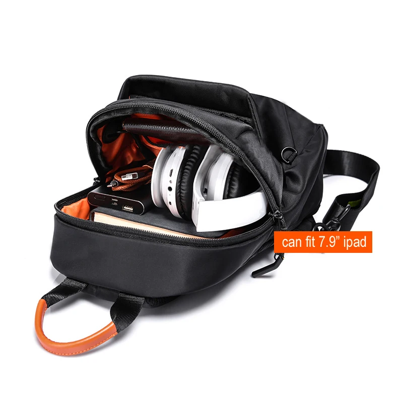 Сумка Кроссбоди Tangcool Мужская водонепроницаемая для отдыха в Корейском стиле