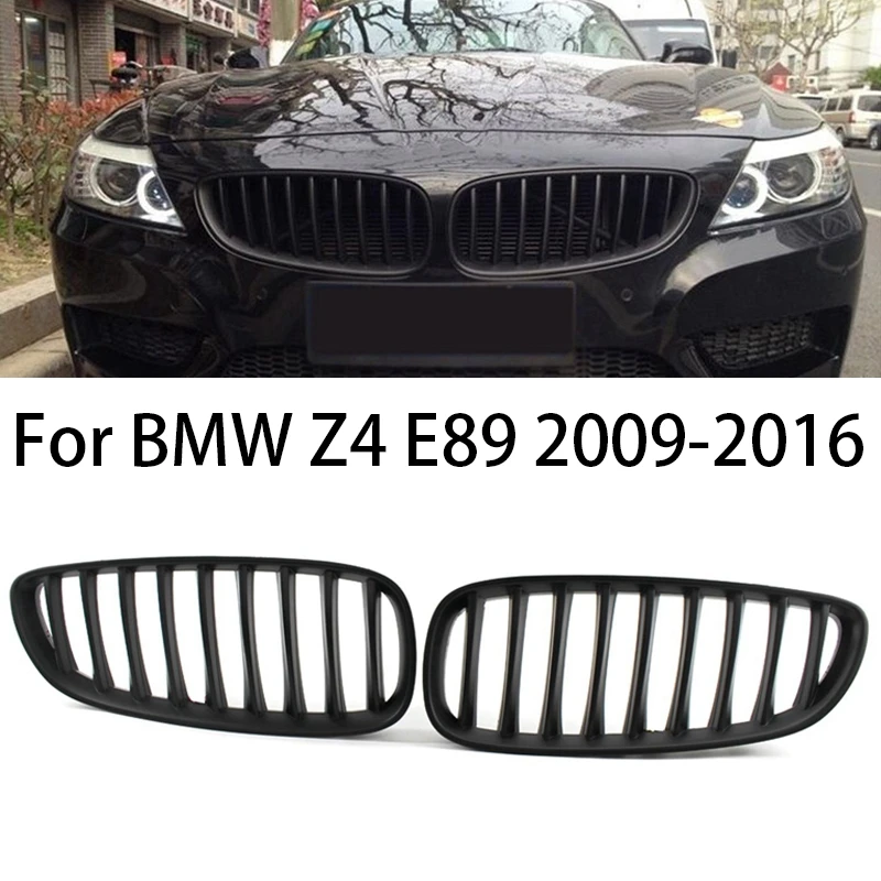 

Глянцевая/матовая черная Автомобильная Передняя радиаторная решетка для BMW Z Series Z4 E89 2009-2016 Coupe