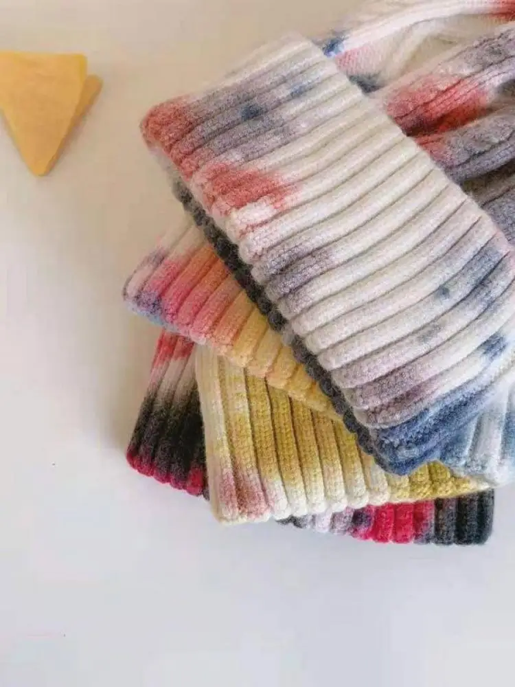 

Ladies Autumn And Winter New Knitted Hat Warm Hat Youth Leisure Wool Hat College Wind Warm Hat Single Size