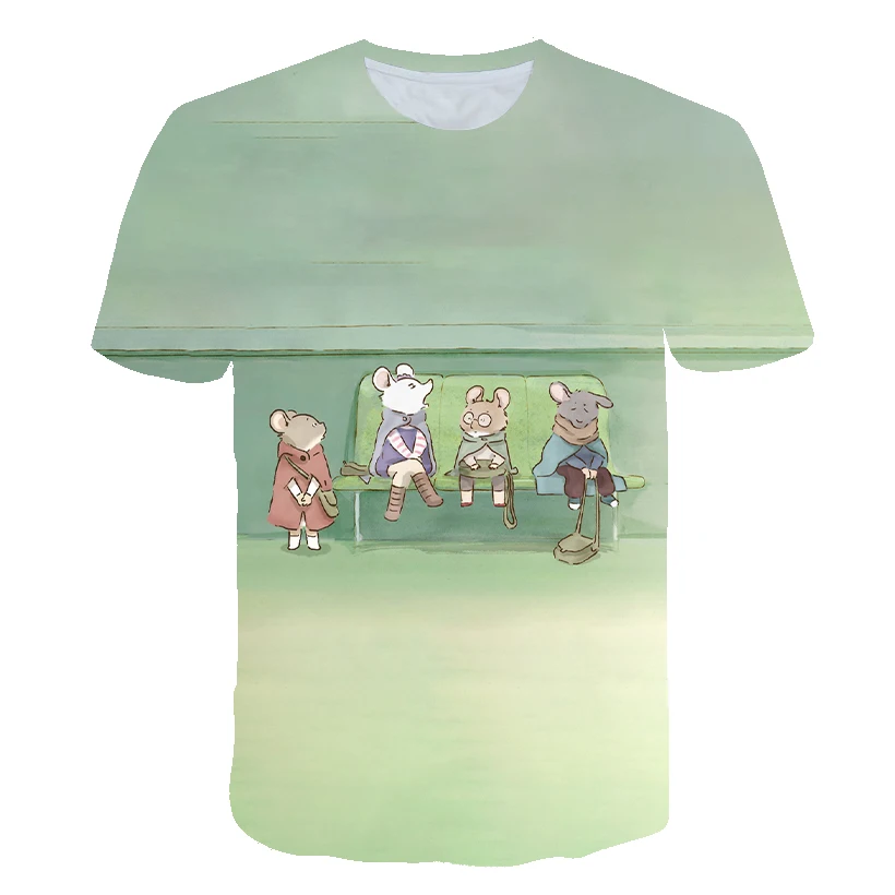 

Children's T-Shirts Summer Kids 3D T Shirts Cartoon Anime Fashion Boy Girl T Shirt Costume Boy Clothes Children Clothing
