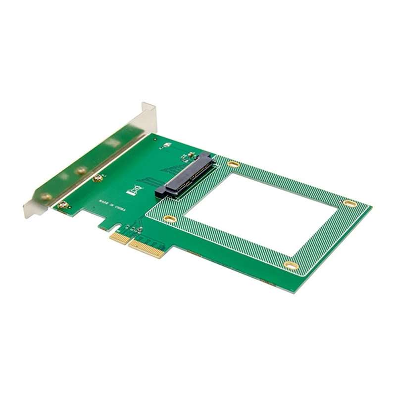 

PCI-E Expansion Card PCI-E X4 2.5 Inch NVME U.2 SFF8639 Solid State SSD Hard Drive Conversion Card with SATA Cable