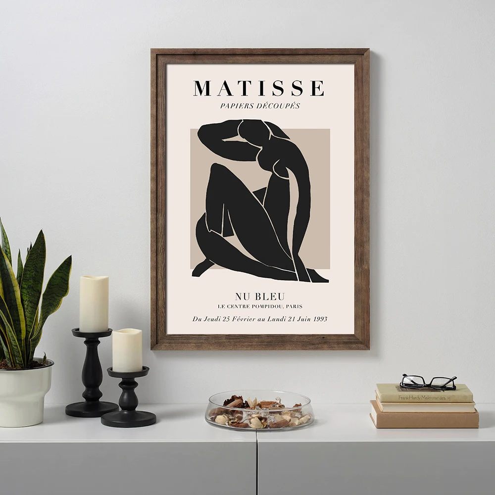 FLORID Анри Матисс Абстрактная живопись Минимальная иллюстрация настенное