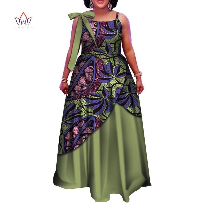 Женские вечерние платья без рукавов повседневные свадебные в африканском стиле