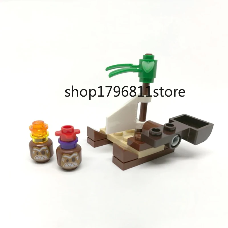 10663 322 шт. Vaiana's Ocean Voyage Строительные блоки Кирпич детские развивающие игрушки