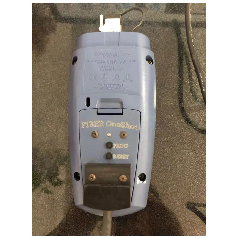 

old and used fluke networks fiber oneshot NOT new