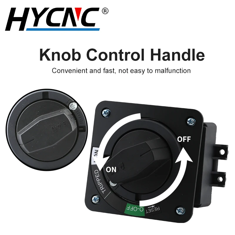 Выключатель питания шкафа Вращающаяся ручка открытие двери выключатель