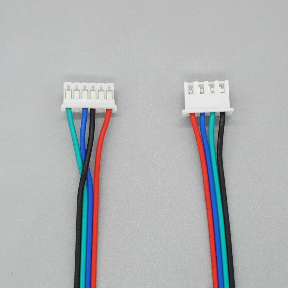 

3D Printer Parts Stepper Motor Cable 1M/2M 2.54 4pin-XH2.0 6pin for Stepper Motor Cable Connector 5pcs/lot