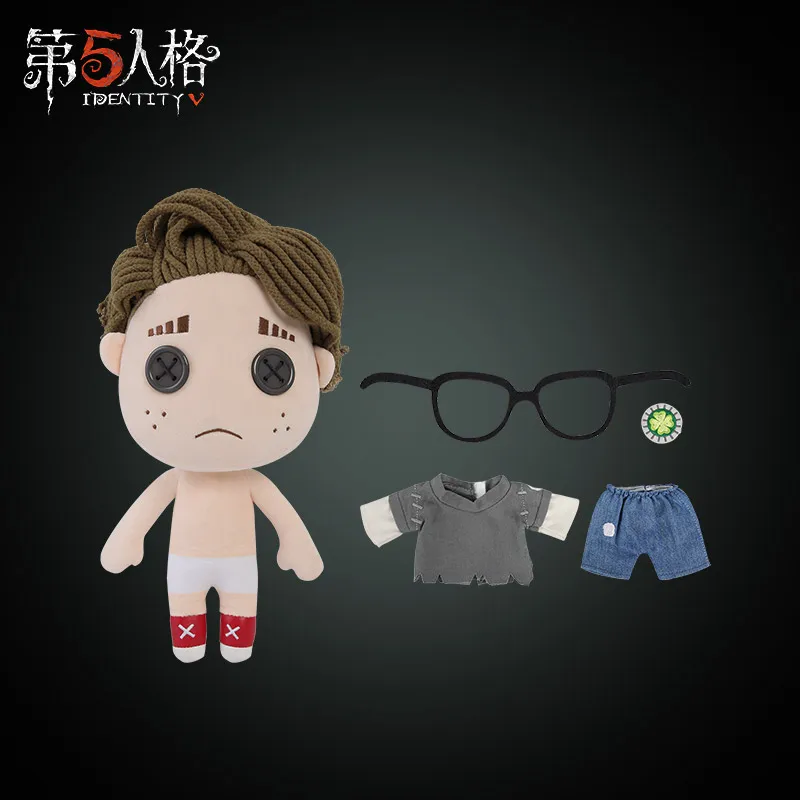 

Anime Identity V Survivor Lucky Guy Short Plush Doll Pillow Cute Change Clothing Toys Cushion Cartoon Birthday Gifts