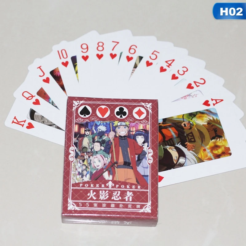 

1Set Animation Danganronpa Poker Plastic Waterproof Playing Card Matte Poker Indoor Family Entertainment Board Game