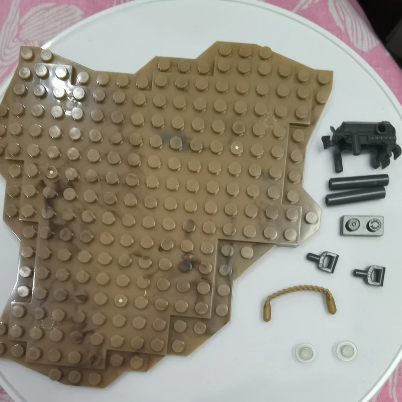 Mega Bloks MOC call of duty смешанные детали платформа строительные блоки кирпичи