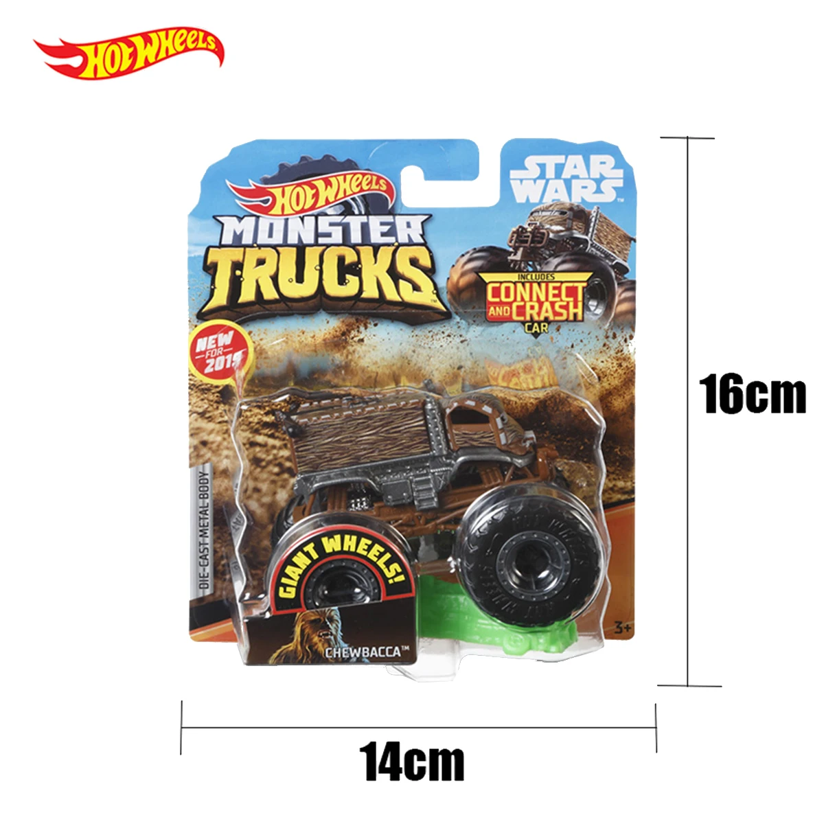 

Hot Wheels Monster Tracks Diecast Car Toys Collection Model Trucks Assortment Metal 2020 Boys Toys for Children Kids Gifts FYJ44
