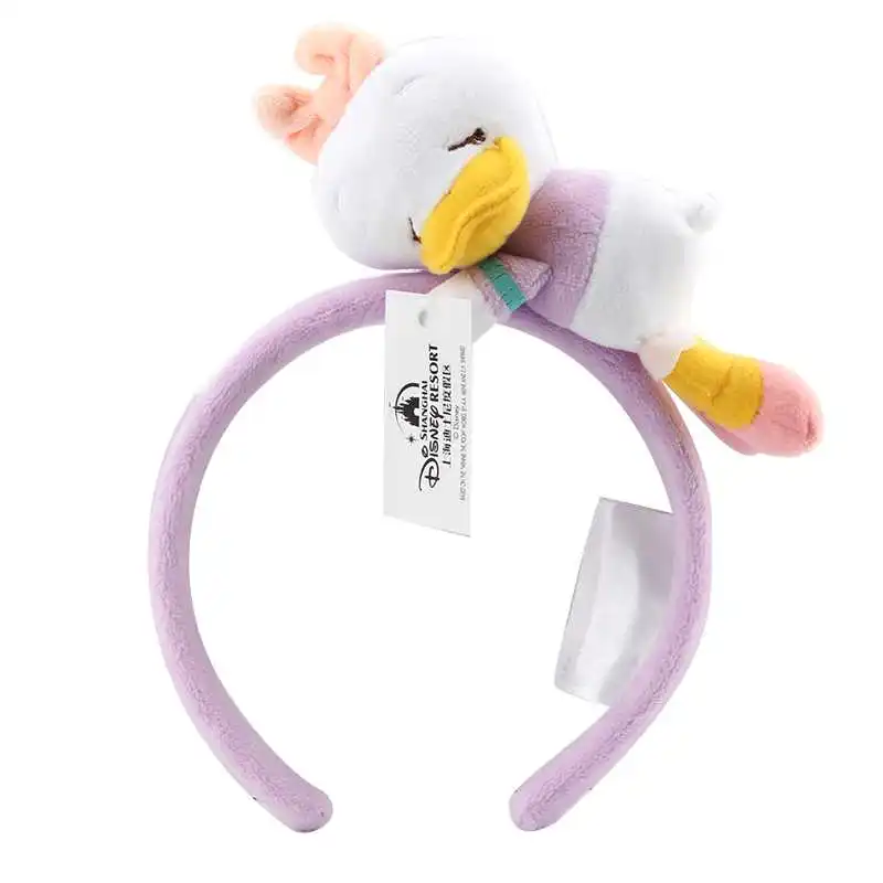 duck-2 14 стиль оригинальная головная повязка TSUM TUSM Микки Минни утка Медведь свинья животное коала плюшевые игрушки обруч бабочка головной убор плюшевые игрушки аксессуары для детей девочек - Цвет: duck-2