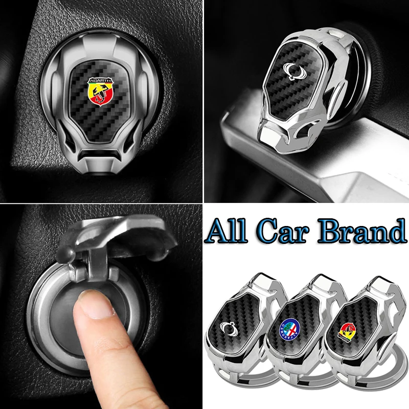 

1pcs Car One-button Start Button Protective Cover Caps for Great Wall Logo Hover H3 H5 M4 Poer Pao Voleex C30 Wingle 5 Florid