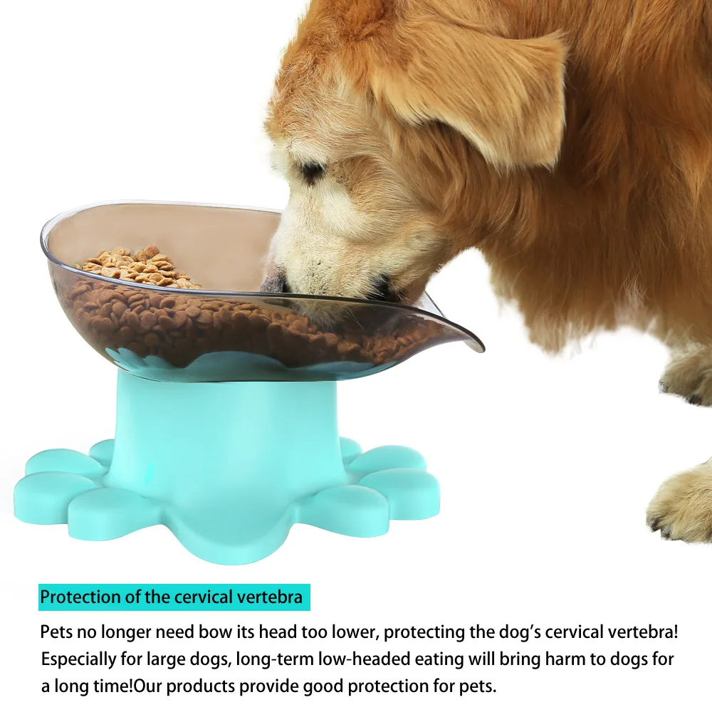 Новая забавная большая миска для собак супер пищевая кормления пластиковая
