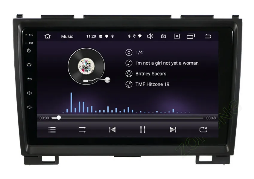 2.5D Android 9,0 RAM2Gb для aval H5 Автомобильный мультимедийный dvd-плеер Greatwall H3 Hover H5 Авторадио автомобильный gps-навигация, радио, стерео