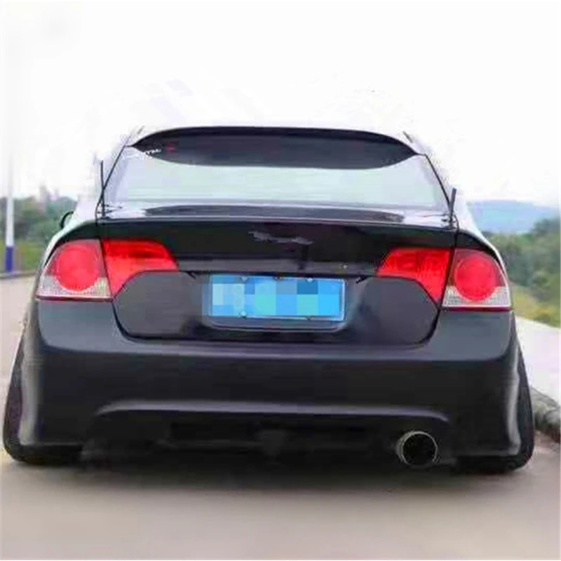 Для Honda Civic 2006 2012 PMMA спойлер из материала visor|Спойлеры и крылья| |