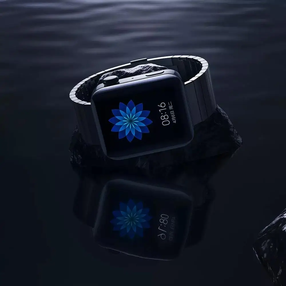 Часы Xiaomi Mi для спорта бега NFC мужчин и женщин студентов Маленький Смарт браслет