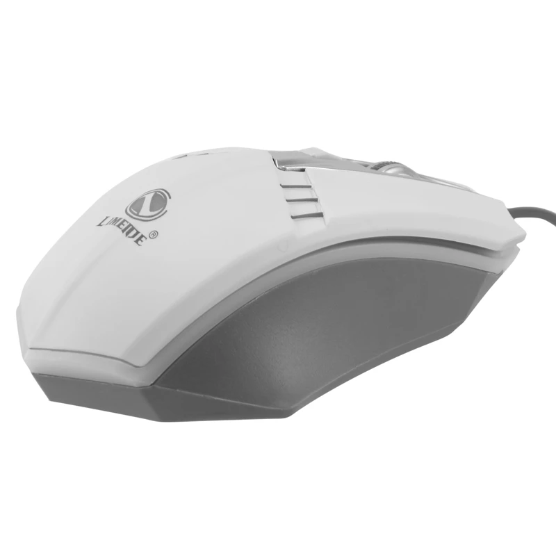 Игровая мышь LIMEIDE X2 механическая с RGB подсветкой боковое охлаждение DPI 800/1200/1600/2400