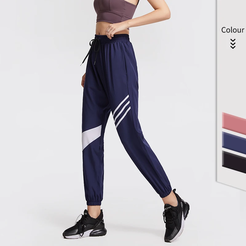 Брюки спортивные женские с широкими штанинами мягкие джоггеры высокой талией