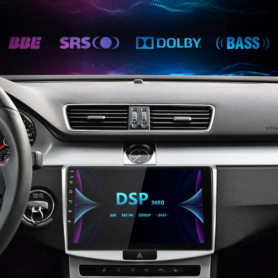 Android 8,1 автомобильный Радио мультимедийный плеер для VW Volkswagen Passat B7 B6 Magotan CC 2010- 2 Din Авторадио gps навигация RDS