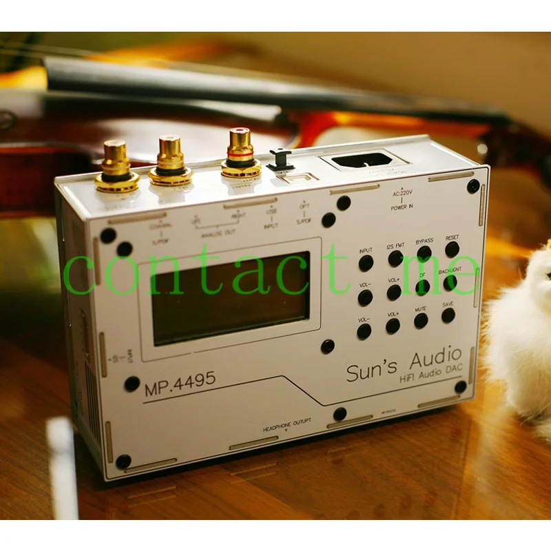 

MP4495 audio decoder, headphone amplifier usb interface dsd, electronic control volume range +3db
