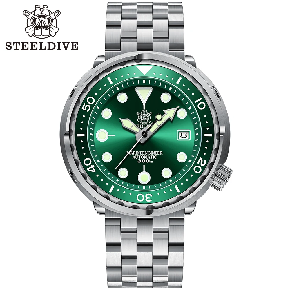 Steeldive SD1975 OEM на заказ из нержавеющей стали сапфировое стекло механические NH35 300 м