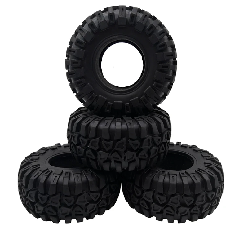 

4PC 2.2 Inch Rubber Tyre 2.2 Wheel Tires 128X60MM for 1/10 Traxxas TRX4 Axial SCX10 90046 Wraith & 2PCS CVD Drive Shaft