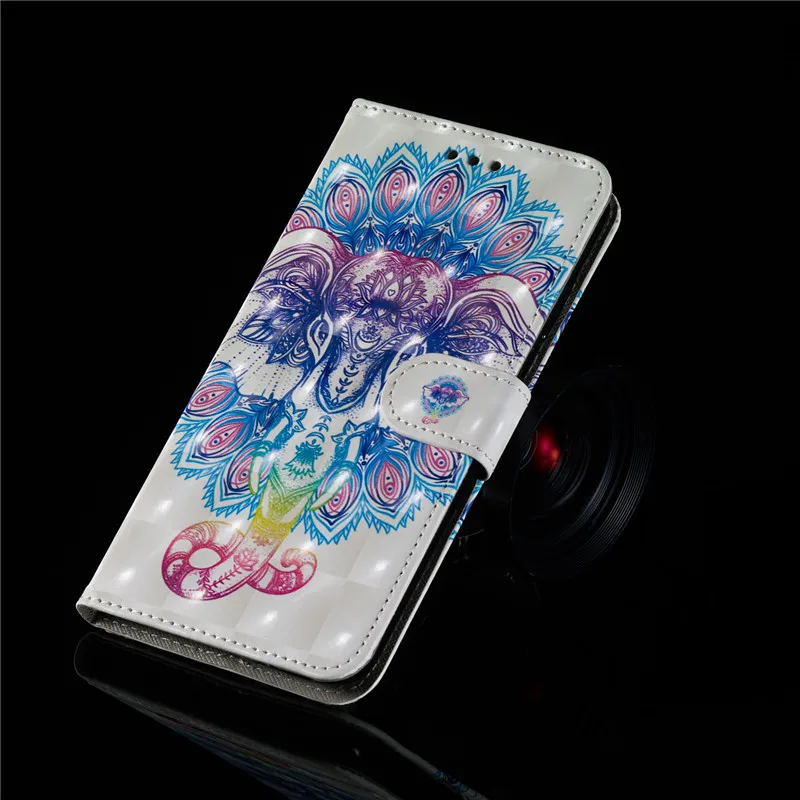 Кожаный флип чехол для Xiaomi Redmi Note 7 6 5 K20 Pro 6X S2 Y2 кошелек Mi 8 A2 Lite 9T Play Flower