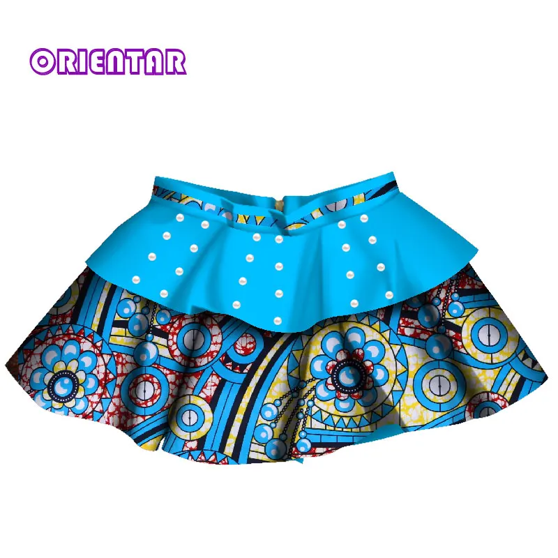 Детские мини юбки для девочек африканская одежда детская юбка с цветочным
