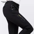 Женские зимние походные брюки, флисовые утепленные уличные брюки, водонепроницаемые, ветрозащитные, утепленные, для кемпинга, лыжного спорта, альпинизма, 2020