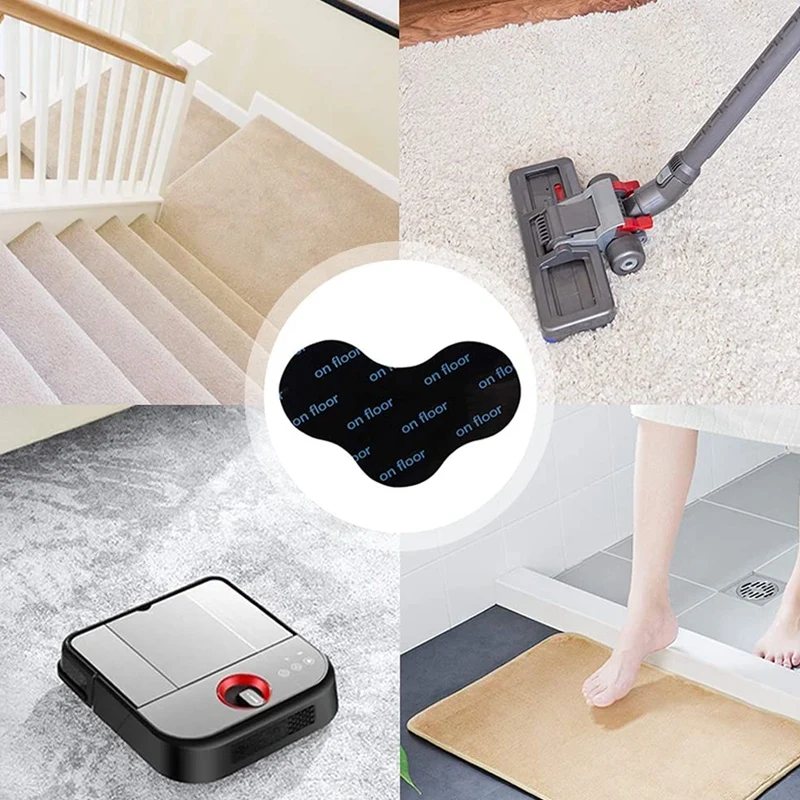 

Hot Sale Rug Gripper Double Sided Anti Curling Non Slip Reusable Rug Pad, Keep Your Rug in Place & Make Corner Flat,16 Pieces