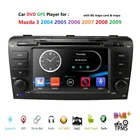 Автомагнитола Win CE, Автомобильный мультимедийный Dvd-плеер с GPS, радио для Mazda 3 Mazda3 2004 2005 2006 2007 2008 2009, навигатор, стерео плеер