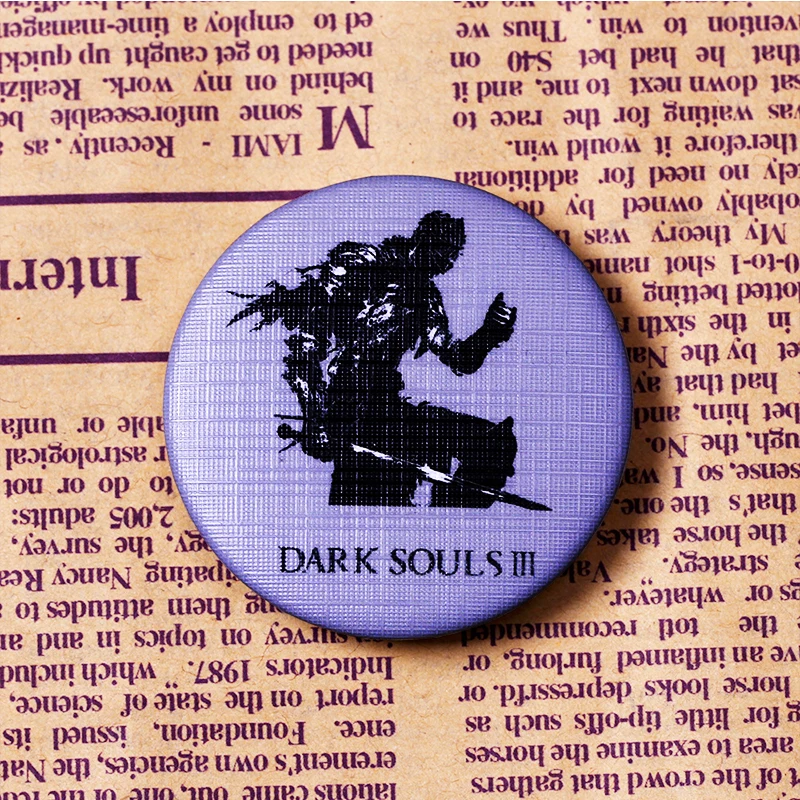Игра Genji Dota2 Csgo Assassins Dark Souls 3 The Elder Scrolls DAYZ Warframe Гоку голод значок броши для сумки