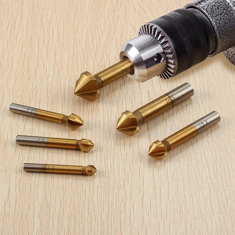 3 шт. спиральные рифленые 4 мм до 32 многократные отверстия 29 размеров ступенчатые