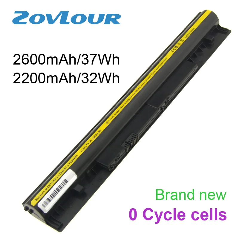 Zovlour ноутбук аккумулятор для Lenovo IdeaPad S300 S310 S400 S400u S405 S410 S415 L12S4L01 L12S4Z01 4ICR17/65 ПК