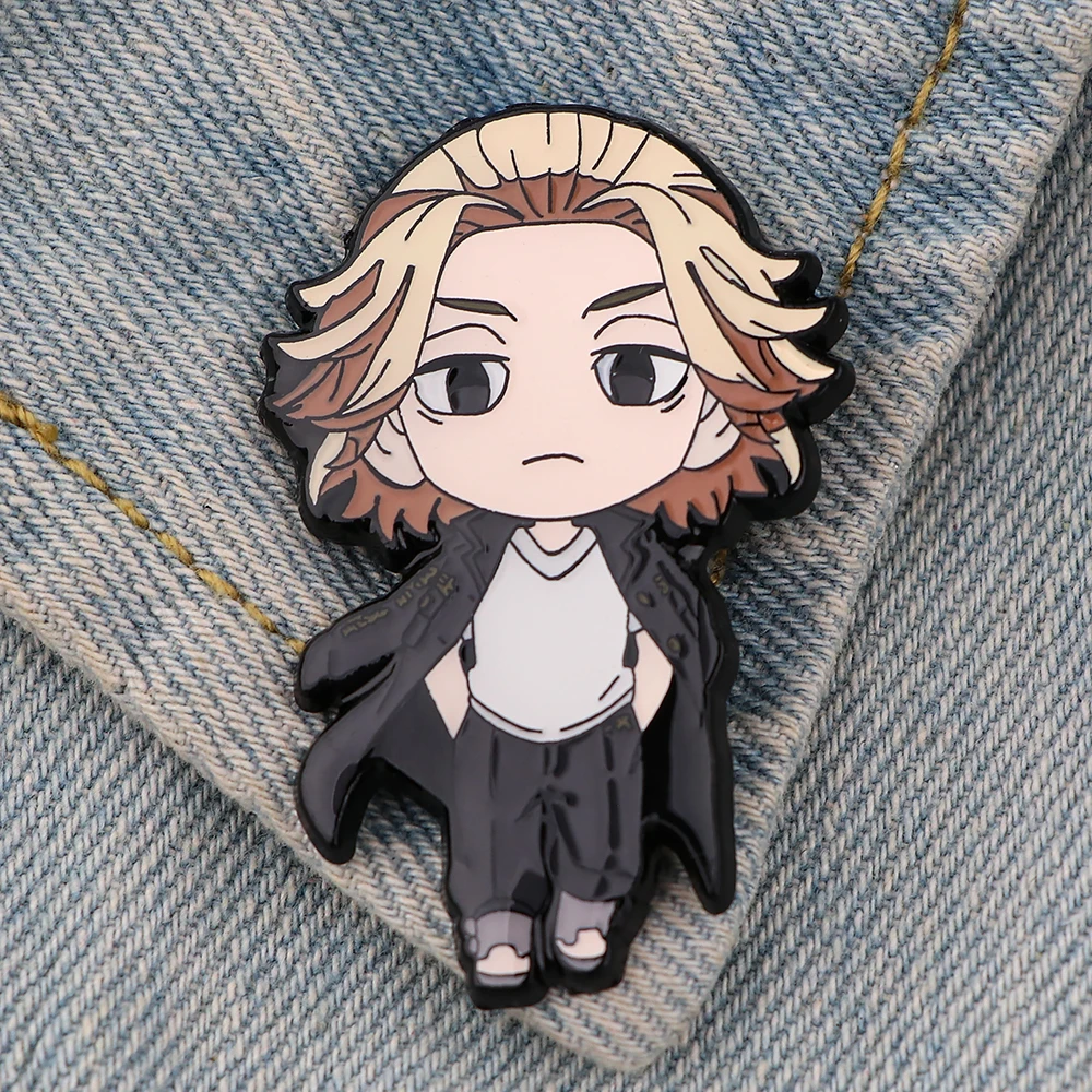 DZ2562 Значки из аниме Токийский призрак эмалированная шпилька аксессуары для