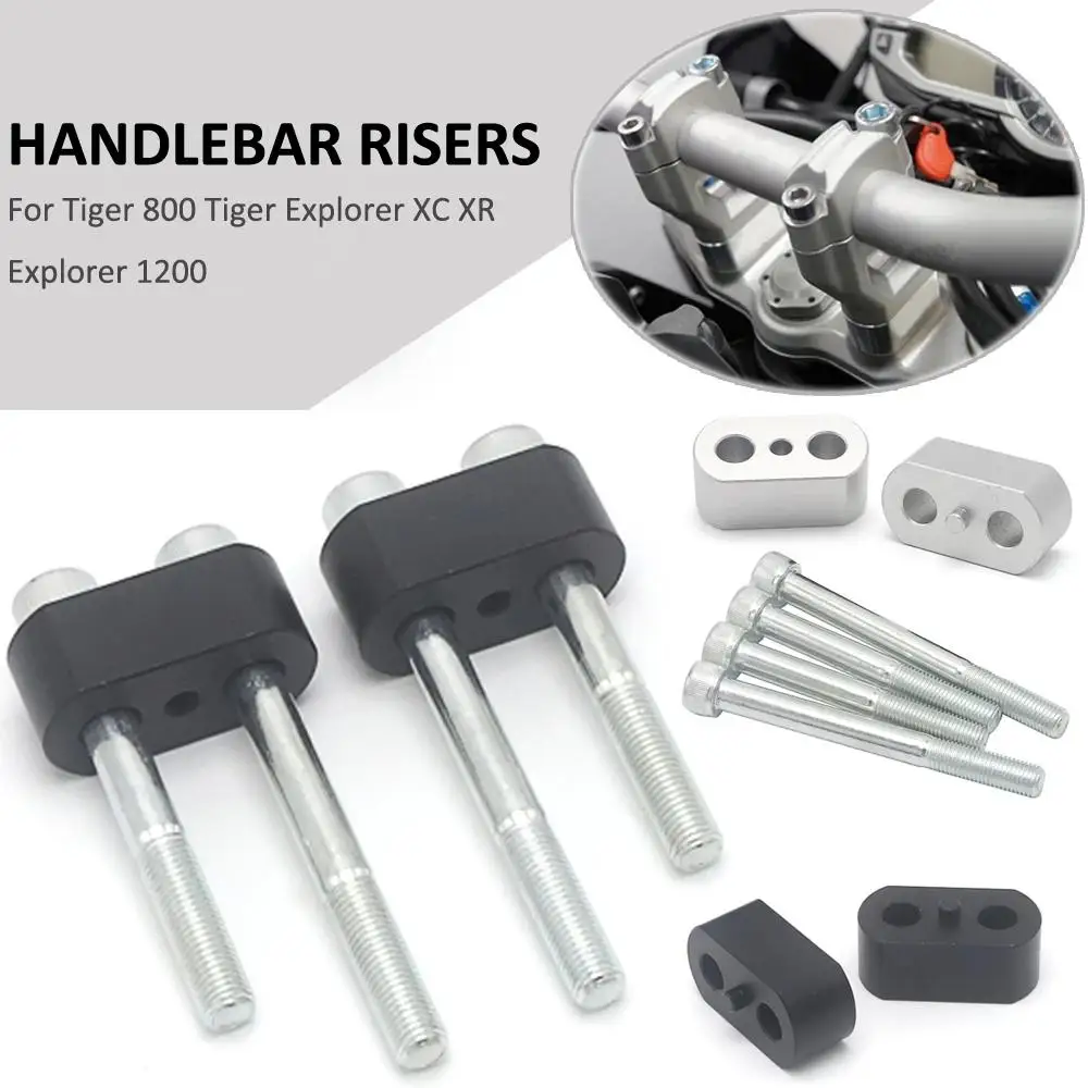 

Руль мотоцикла стояки зажим Крепление стояк CNC Заготовка алюминий для Triumph Tiger 900/800/1200xc