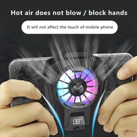 universal mini mobile phone cooling fan radiator turbo hurricane game cooler cell phone cool heat sink for samsungiphonexiaomi