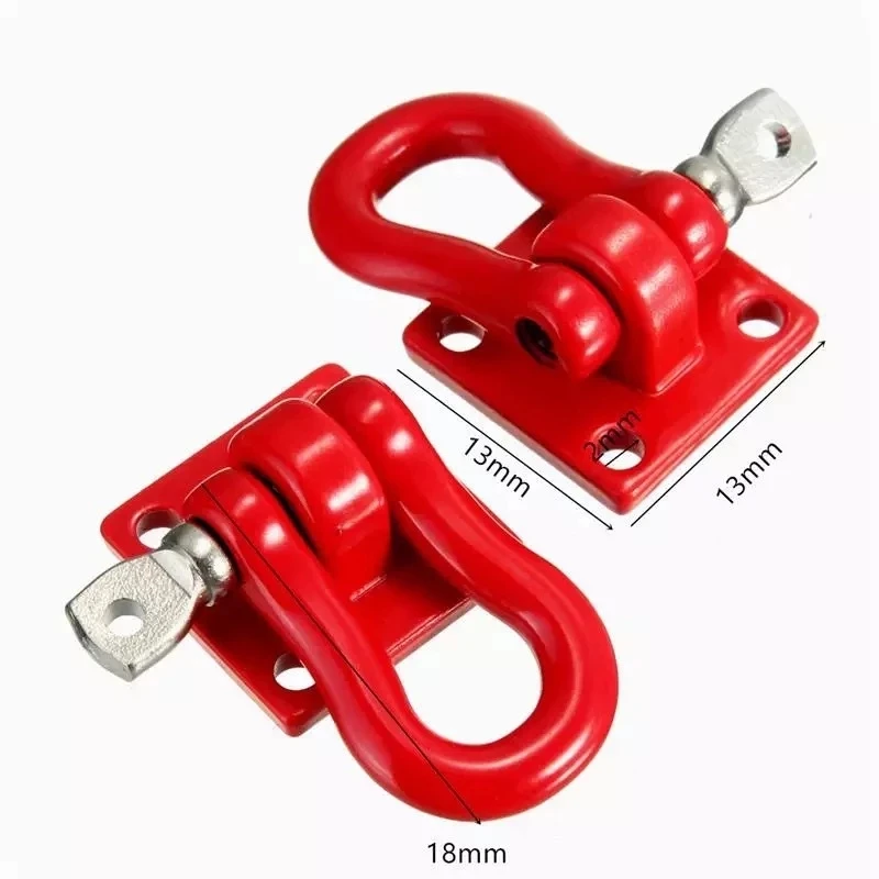 

Remote Control Car Metal Tow Hook Car Accessories 1:10 Crawler Traxxas TRX4 TRX6 Axial SCX10 90046 AXI03007 Redcat MST