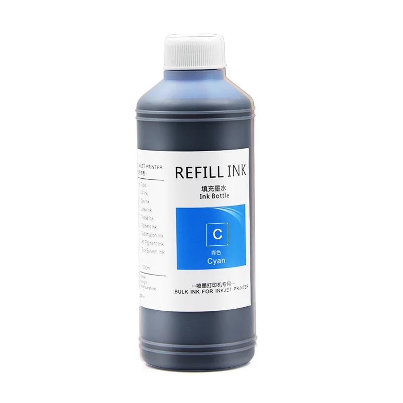 500ml Refill Dye Ink For HP Designjet 500ps 800 4000 5000 T620 T770 T790 T1110 T1300 T2530 Z2100 Z3200 Z5200 Printer | Компьютеры и