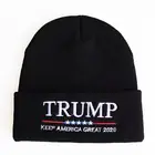 Дропшиппинг Фирменная Новинка унисекс Дональд Трамп 2020 Beanie шляпа толстовки с надписью Make America Great Again вязаные бини Зимняя Теплая Лыжная Кепки