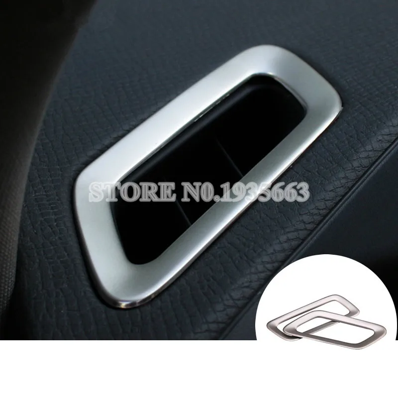 

Для VOLVO XC60 внутренняя отделка для приборной панели вентиляционного отверстия, 2009-2016, 2 шт., автомобильный декор, автомобильные аксессуары, ин...