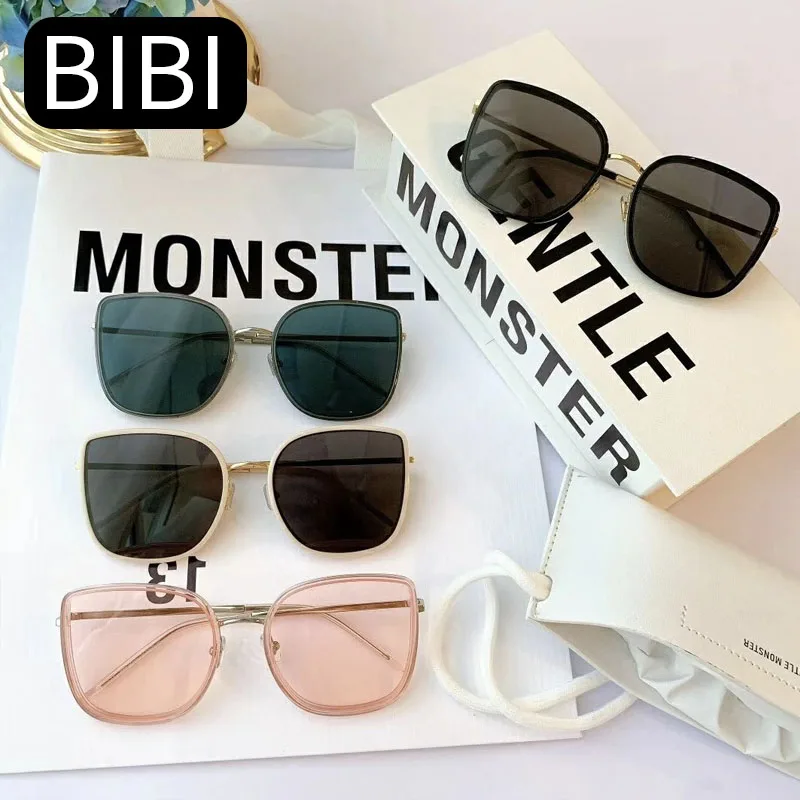 

GENTLE MONSTER Sunglasses Women 2021 For Men Luxury Designer Vintage BIBI Brand Alloy Gold Fashion Trending GM Sun Glasses