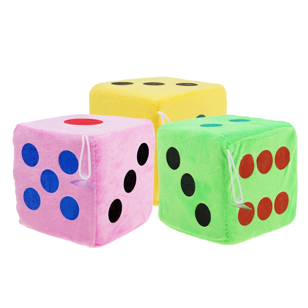 1x Sponge Dice Dot Playing for Math Teaching Vent Toy Soft Toys | Спорт и развлечения