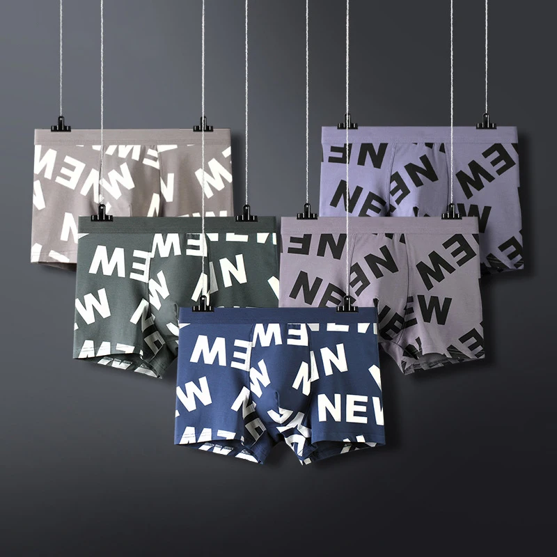 

3pcs/lot Men's Boxers Underwear High Quality Fabric Sexy Soft Comfortable Panties Athletic Briefs Trunks Wholesale