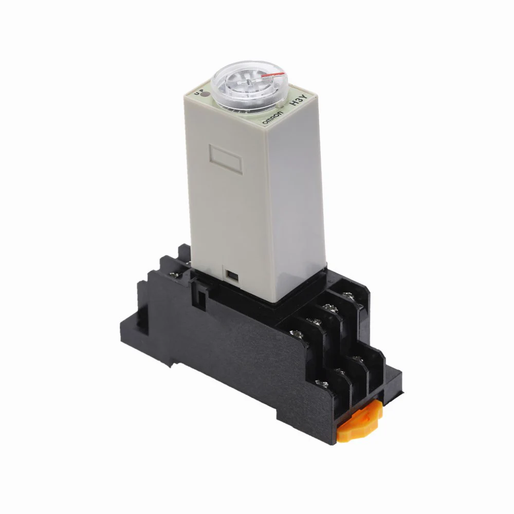 1 шт. H3Y-4 задержки времени с ЖК-дисплеем временное реле AC220V 110V/DC12V 24V 0-10 минут 14