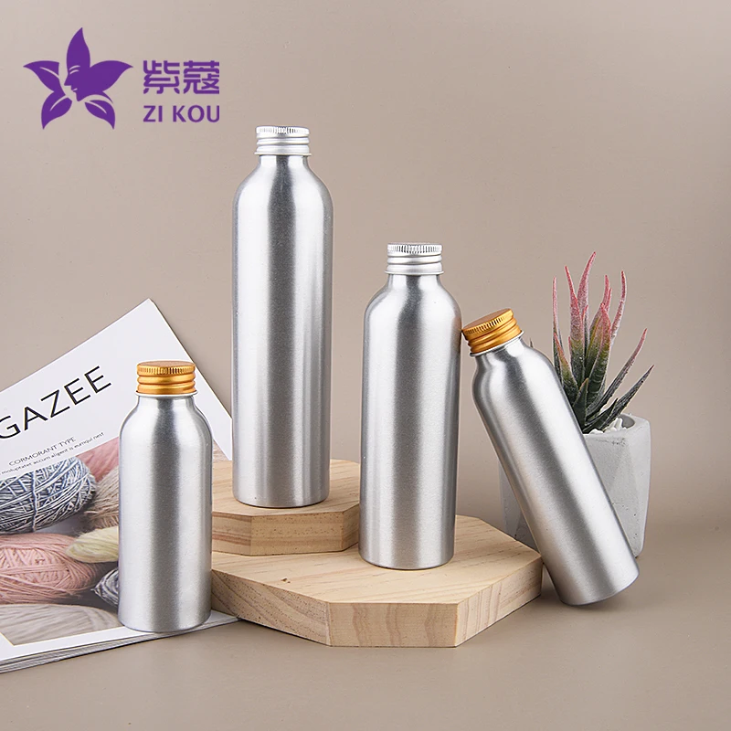 

Хит! 1 шт. 30 мл-500 мл алюминиевая бутылка, Золотая/серебряная алюминиевая крышка, бесплатная доставка с низкой ценой многоразовая бутылка (без...