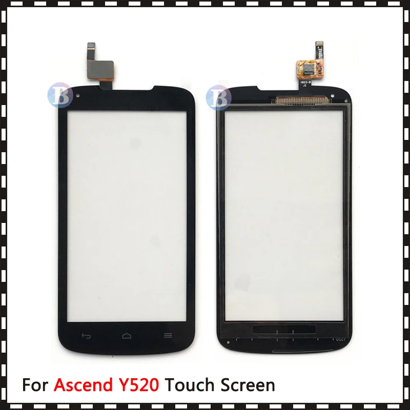 Высококачественный сенсорный экран 4 5 дюйма для Huawei Ascend Y520 дигитайзер сенсор