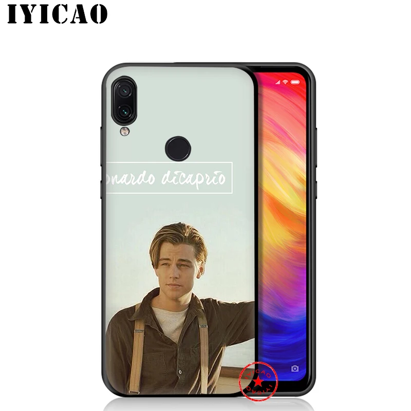 Мягкий чехол IYICAO Leonardo Dicaprio Young для Redmi K20 8A 7A 7 6 Pro 6A 5 Plus 5A 4X 4A S2 Go силикон |